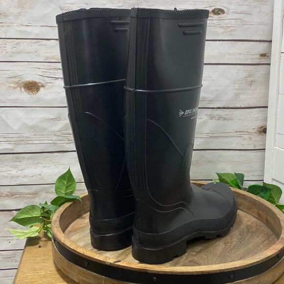 Dunlop Monarch 16" Steel Toe ASTM F 2413-11 Rubber Work Boots Men 9 Women 11 - Picture 6 of 10